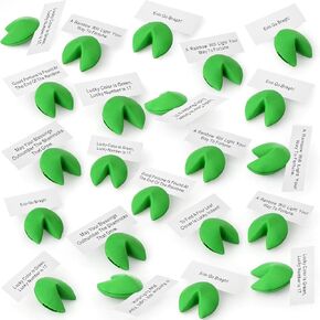 Zhanmai Set of 48 Yellow Fortune Cookie Erasers Mini Funny Cute Fortune Cookie Erasers with a Positive Message for Lunar New Year, Valentine's Day, St. Patrick's Day Party Favors in Saudi Arabia