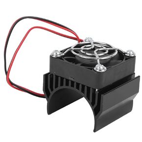 SUNGOOYUE Heat Sink, Aluminum Plastic 36mm RC Car Cooler for 1/10 with Efficient Airflow Design (Black) in Saudi Arabia