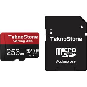 بطاقة ذاكرة Micro SDXC أساسية سعة 128 جيجابايت مع محول يصل إلى 90 ميجابايت/ثانية سرعة القراءة U3 V30 A1 تصنيف HD دعم الفيديو بطاقة TF لكاميرات Dashcams والكاميرات الأمنية والهواتف اللوحية (عبوتان) in Kuwait
