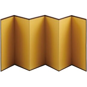 Mini Gold Folding Screen for Craft (rokkyoku six Panel one Pair) in Saudi Arabia