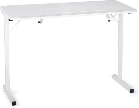 Ergode Gidget I Sewing Table – 2-Position Lift, Sturdy Steel Legs, Built-in Measuring Guide, Foldable & Fits Machines Up to 35 lbs in Saudi Arabia