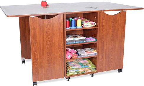 Kookaburra Cutting Table with Cutting Mat - Teak in Saudi Arabia