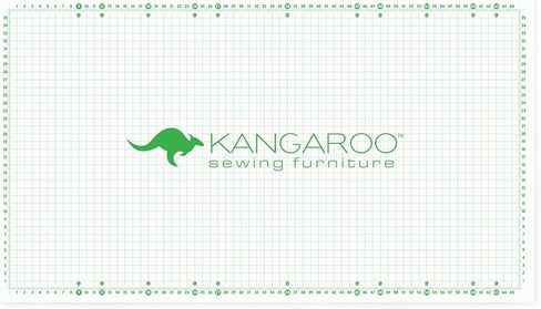Kookaburra Cutting Table with Cutting Mat - Teak in Saudi Arabia