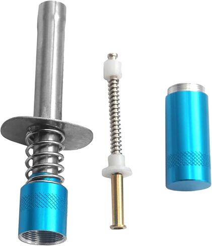 1/8 RC Car Glow Plug Igniter Starter 1/10 Nitro Engine Start Tool Support AA Batteries Power Compatible with 1:8 1:10 Scale Crawler Buggy Monster Truck Car Boat Plane Traxxas Tamiya Blue in Saudi Arabia