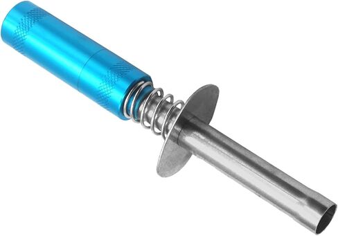 1/8 RC Car Glow Plug Igniter Starter 1/10 Nitro Engine Start Tool Support AA Batteries Power Compatible with 1:8 1:10 Scale Crawler Buggy Monster Truck Car Boat Plane Traxxas Tamiya Blue in Saudi Arabia