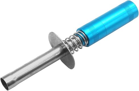 1/8 RC Car Glow Plug Igniter Starter 1/10 Nitro Engine Start Tool Support AA Batteries Power Compatible with 1:8 1:10 Scale Crawler Buggy Monster Truck Car Boat Plane Traxxas Tamiya Blue in Saudi Arabia