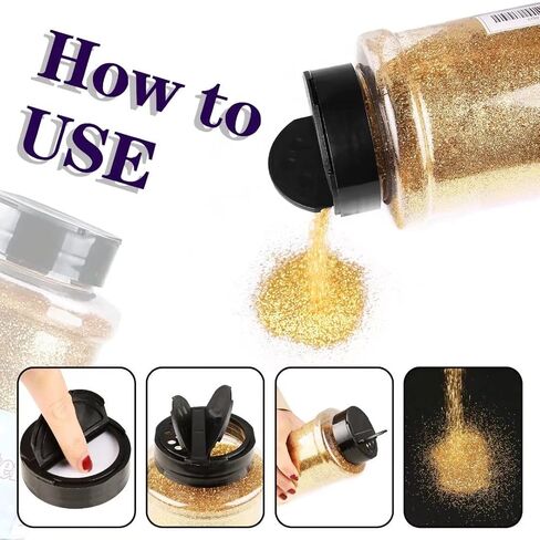TORC Red Fine Glitter 1 Pound 16 OZ Glitter Powder for Tumblers Resin Crafts Slime Cosmetic Nail Painting Festival Decoration in Kuwait