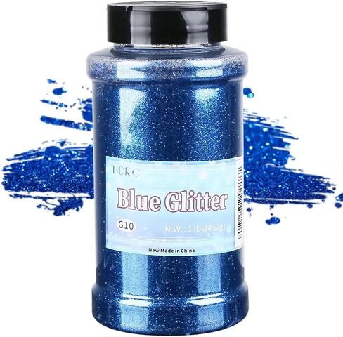 TORC Red Fine Glitter 1 Pound 16 OZ Glitter Powder for Tumblers Resin Crafts Slime Cosmetic Nail Painting Festival Decoration in Kuwait
