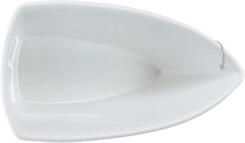 Pavilion - Life Is Great At The Beach - 12 Oz Stoneware Boat Dish Server With Wooden Oar Scoop in Saudi Arabia