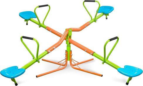 360-Degree 4 Seater Swivel Seesaw, Indoor or Outdoor, (Weight Limit 100lbs) in Saudi Arabia