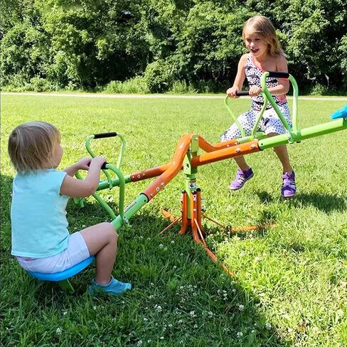 360-Degree 4 Seater Swivel Seesaw, Indoor or Outdoor, (Weight Limit 100lbs) in Saudi Arabia