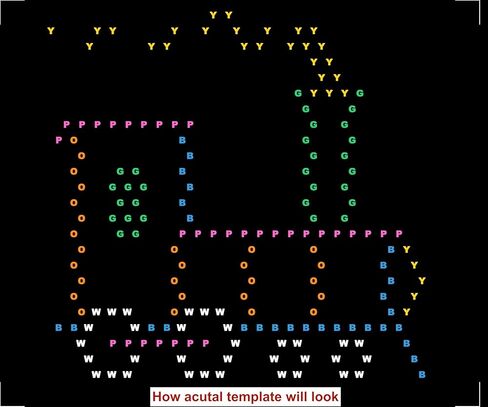حزمة المبتدئين رقم 1 - أوراق إعادة ملء الورق بنمط قالب لـ Lite Brite Ultimate Classic - (36 حزمة - 7 × 8 بوصة) in Kuwait