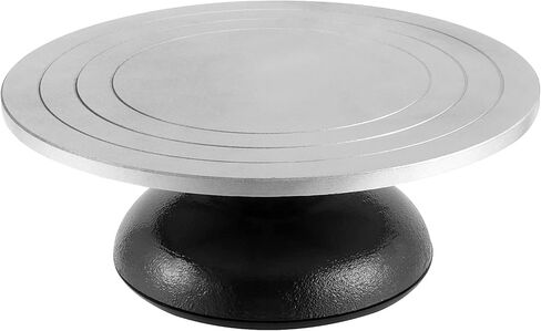 HOIGON 12 Inch Sculpting Wheel, Heavy Duty Metal Pottery Banding Wheel, Sculpting Wheel Turntable for Decorating Painting Ceramics Model-Making Clay Design in Saudi Arabia