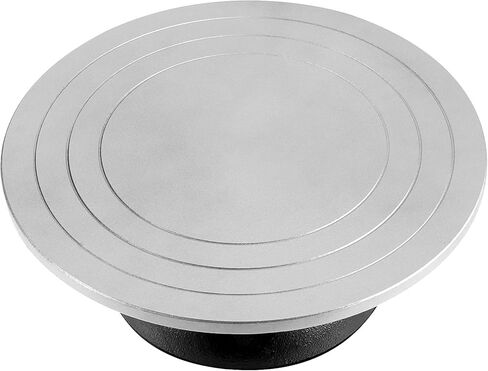 HOIGON 12 Inch Sculpting Wheel, Heavy Duty Metal Pottery Banding Wheel, Sculpting Wheel Turntable for Decorating Painting Ceramics Model-Making Clay Design in Saudi Arabia
