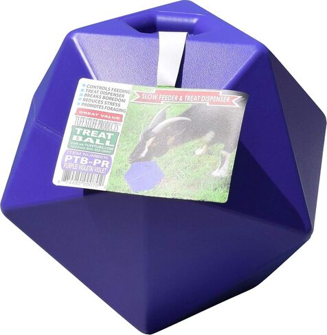 Tuff Stuff Products PTB-BL Horse Treat Ball - Blue in Saudi Arabia