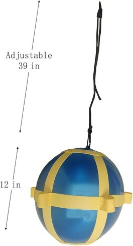 Horse Treat Ball - Blue and Green Carrot Enrichment Toy to Soothe and Play, Prevents Boredom Busters for Horse Puzzle Feeder -Jolly Ball (Blue) in Saudi Arabia