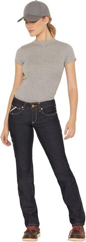 ARIAT WIND'S READ MID RISE DURASTRETCH RAVEN RINSE WORK TRATER JEANSS Blue 32 Reg in Saudi Arabia