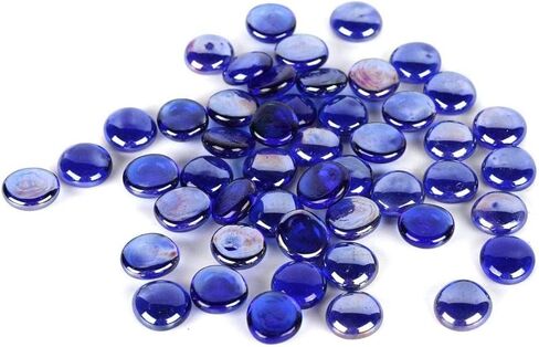 Houseables Glass Marbles, Glass Beads for Vases, Marbles for Vases, 5LB, 500-600, Clear Beads, Clear Gems, Fillers for Centerpieces, Decorative Rocks, Flat, Stones, Pebbles, Crafts, Plants, Fish Bowl in Saudi Arabia