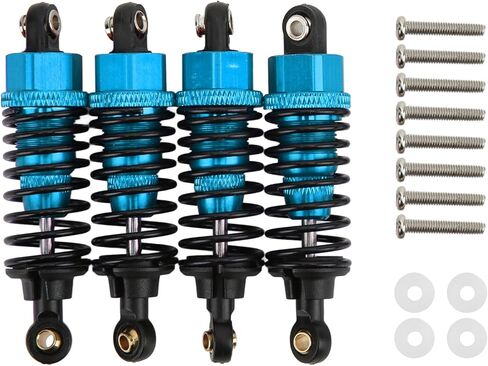 High Performance RC Shock Damper Replacement for TT‑01 TT‑02 TA05 TL‑01 TA03 MF‑01X, Stable and Smooth Damping for Racing Fans (Blue) in Saudi Arabia