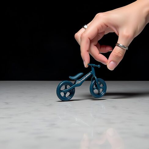Mini Finger Mountain Bike, Desktop Decoration Cycling Figure, Random Colour, Small Mountain Cycling Figure Finger Playing in Saudi Arabia