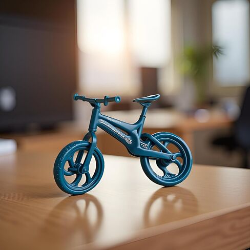 Mini Finger Mountain Bike, Desktop Decoration Cycling Figure, Random Colour, Small Mountain Cycling Figure Finger Playing in Saudi Arabia