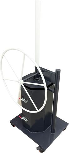 Manual Trash Compactor Garbage Compaction Tool 450kg Pressure in Saudi Arabia