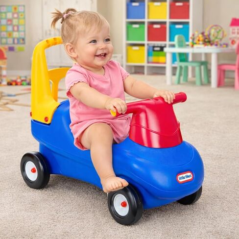لعبة Little Tikes Push and Ride Racer - (حصريًا لأمازون)، 22 بوصة طول × 10 بوصة عرض × 17 بوصة ارتفاع مع مسامير in Saudi Arabia