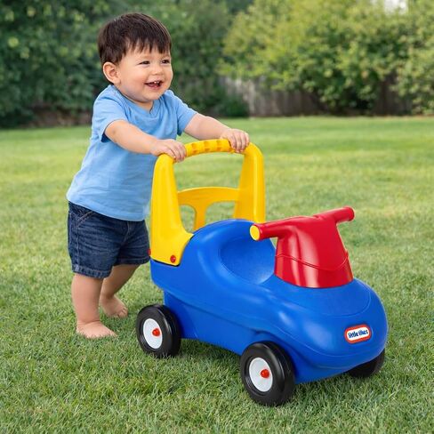 لعبة Little Tikes Push and Ride Racer - (حصريًا لأمازون)، 22 بوصة طول × 10 بوصة عرض × 17 بوصة ارتفاع مع مسامير in Saudi Arabia