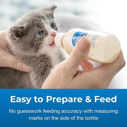 PetAg Nursing Kit - 2 oz, Pack of 2 - Promotes The Natural Feeding of Liquids to Baby Animals - Each Kit Includes 2 oz. Bottle with Cap, 5 Nipples & Cleaning Brush in Saudi Arabia