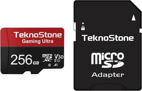 بطاقة ذاكرة Micro SDXC أساسية سعة 128 جيجابايت مع محول يصل إلى 90 ميجابايت/ثانية سرعة القراءة U3 V30 A1 تصنيف HD دعم الفيديو بطاقة TF لكاميرات Dashcams والكاميرات الأمنية والهواتف اللوحية (عبوتان) in Saudi Arabia