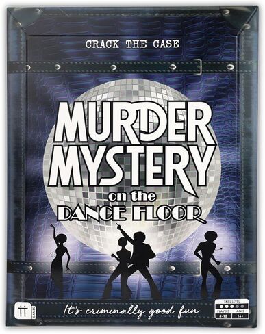 لعبة Talking Tables Crack The CASE Murder Mystery on The Dance Floor، ألعاب حفل عشاء Murder Mystery للبالغين، الألغاز، القرائن، رموز QR، الموسيقى، ألغاز تحفيز الدماغ، للأعمار من 16 عامًا فما فوق، 5-13 لاعبًا in Saudi Arabia