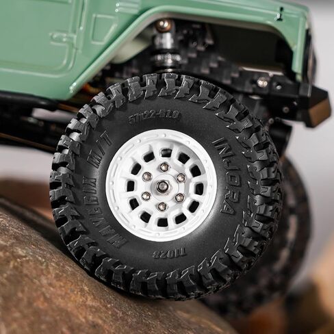 إطارات INJORA 1.0 بوصة MAVERIX M/T 57 * 22 مم لترقية زواحف RC 1/18 1/24 (T1028) in Kuwait