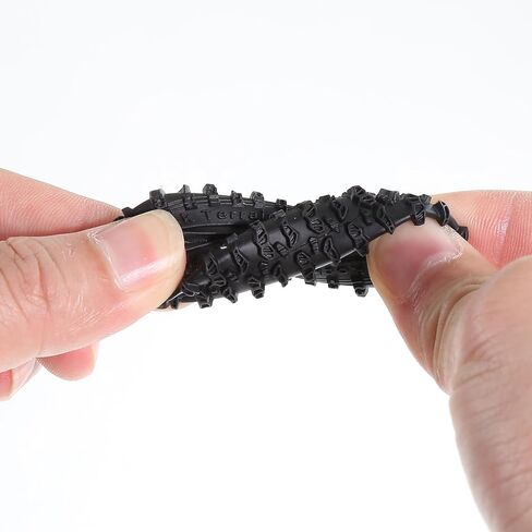 REDSPIDER 0.7" Cling On Crawler Tires OD 40 * 16mm For RC Axial SCX30 Redcat Ascent-32 1/30 1/32 RC Crawler 0.7 Beadlock Wheels (Tires) in Saudi Arabia