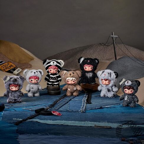 POP MART Hirono Road Journal Series-Plush Doll Pendant Blind Box Figures, Collectible Toys Home Decorations, Holiday Birthday Gifts for Girls and Boys, Single Box in Kuwait