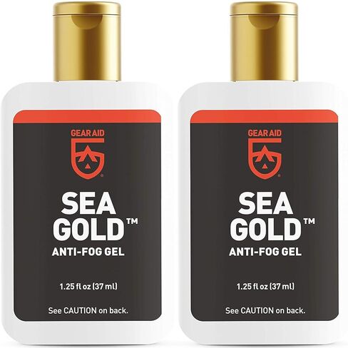 Gear Aid Sea Gold Anti-fog Gel Coating for SCUBA Dive Masks, 1.25 oz, 2 Pack in Saudi Arabia