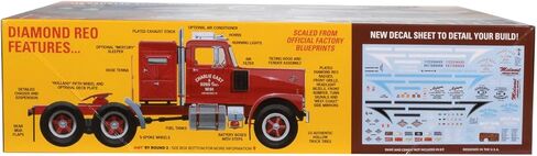 AMT Skill 3 Model Kit Diamond REO Truck Tractor 1/25 Scale Model AMT1500 in Saudi Arabia