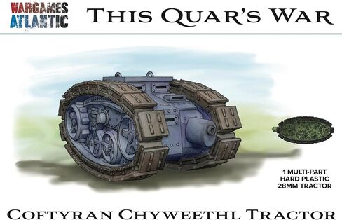 Wargames Atlantic This Quar's War Coftyran Chyweethl Tractor in Saudi Arabia