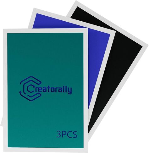 Creatorally Laser Marking Paper, 10 Sheets 10.62"x15.35" – Colored Laser Engraving Paper for CO2, Diode & Fiber Lasers – Clear Marks on Metal, Ceramic & Glass – DIY Crafts & Small Business Use in Kuwait