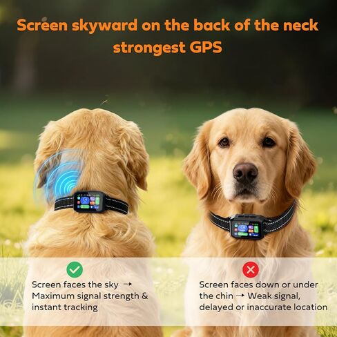 GPS Wireless Dog Fence & Training Collar System, Free App/Remote Controlled Custom Boundary up to 7000ft, Beep/Vibration/Safe Correction Modes, Early Alert, Waterproof for Dogs 10+ lbs in Saudi Arabia
