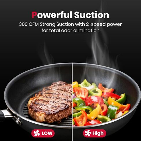 GASLAND 30 Inch Over-the-Range Microwave Oven, 1.7 Cu.Ft Over Stove Microwave, 1000W with 10 Power Levels, Sensor & One-Touch Cooking, 300 CFM Venting, LED Cooktop Light, Black Kitchen Microwave in Kuwait