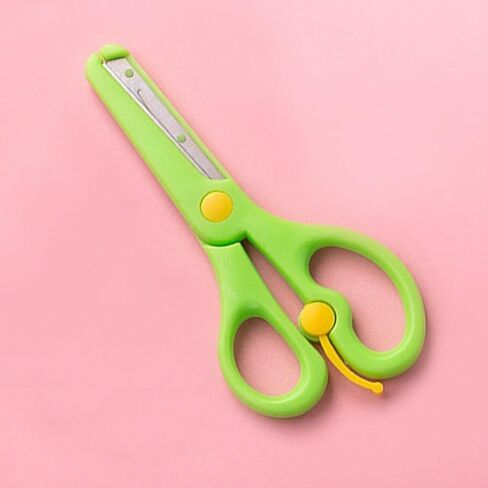 3-Pack ‌Round Head Anti-Collision Hand Scissors - Safe & Comfortable Grip for Crafting, Sewing & Daily Use - Pink in Saudi Arabia