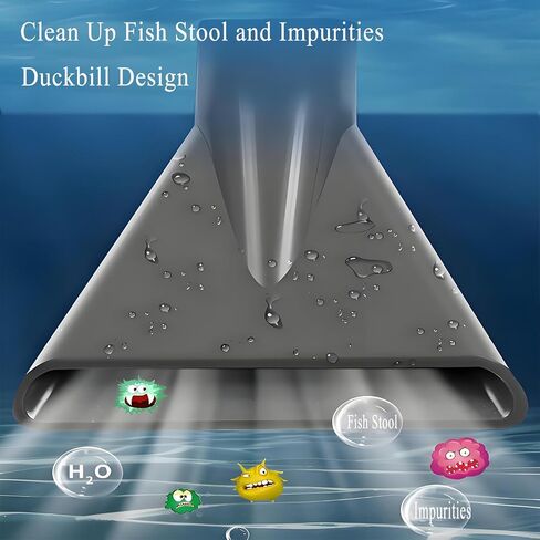 ZYFHOST Fish Tank Vacuum Gravel Cleaner, Aquarium Gravel Cleaner - Hand Siphon Pump as Fish Tank Hose Water Changer & Rock Cleaner & Sand Washing (5.6ft) in Saudi Arabia
