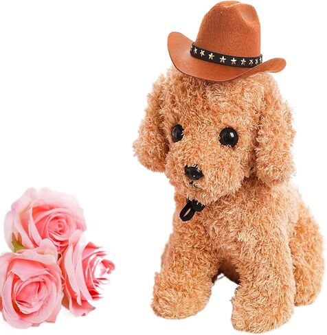 Halloween Adjustable Dog Cowboy Hat Funny Western Photo Prop for Small Pets in Saudi Arabia