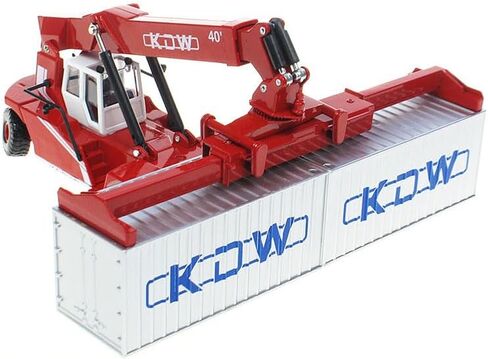 نموذج مكدس يصل إلى حاوية 1/50، لعبة مركبة هندسية مصغرة، مجموعة شاحنات البناء، محاكاة واقعية لهواة الجمع in Kuwait