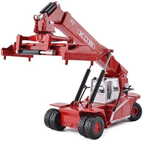 نموذج مكدس يصل إلى حاوية 1/50، لعبة مركبة هندسية مصغرة، مجموعة شاحنات البناء، محاكاة واقعية لهواة الجمع in Kuwait