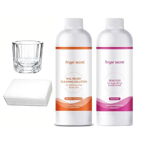 منظف ​​فرشاة الأظافر السائل من الأكريليك، محلول تنظيف فرشاة الأظافر، مكيف تنظيف فرش الأظافر الخاصة بك بسهولة من أجل منظف فرش الأظافر الجل والأكريليك لصالون الأظافر في المنزل، 120 مل - 4 أوقية in Kuwait