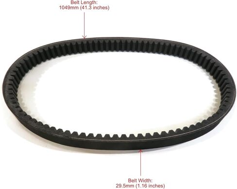 حزام محرك القابض CVT من متجر ROP لـ E-Z-GO 72025-G01، 72025G01 وStens 265-343، 265343 in Saudi Arabia