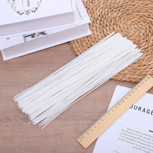 150PCS Thermal Binding Strips, 11.2 Inch Hot Melt Resin Glue Strips, 1mm Thick White Adhesive Tape for Book Binding Repair Machine, Document Fixing Craft Projects in Saudi Arabia