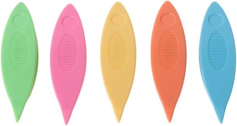 5Pcs Hand Lacemaking Craft Tool Plastic Tatting Shuttle Lace Making Kits Set in Saudi Arabia
