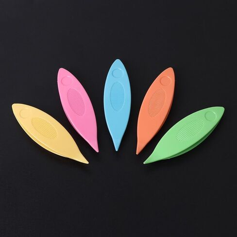5Pcs Hand Lacemaking Craft Tool Plastic Tatting Shuttle Lace Making Kits Set in Saudi Arabia